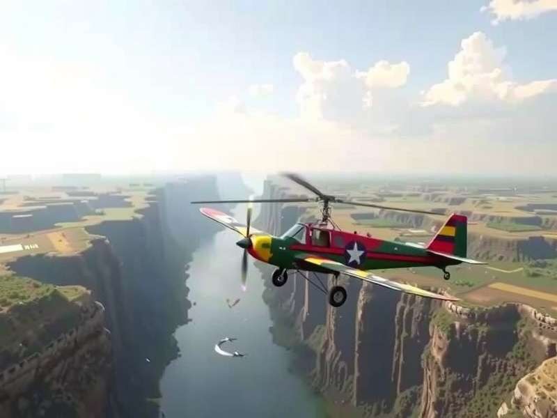 Gorge Glider Pro gameplay in Indian landscape